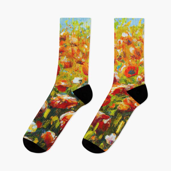 Item preview, Claude Monet Flower Field designed and sold by maniacfitness.