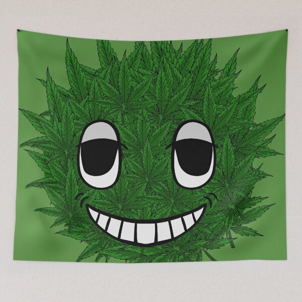 Item preview, weed smiled enjoy time designed and sold by wahyuart21.