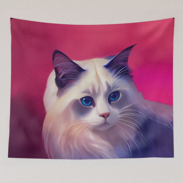 Item preview, Birman cat designed and sold by AppleElf.
