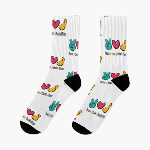Item preview, Peace Love Potato Chips designed and sold by jaygo.