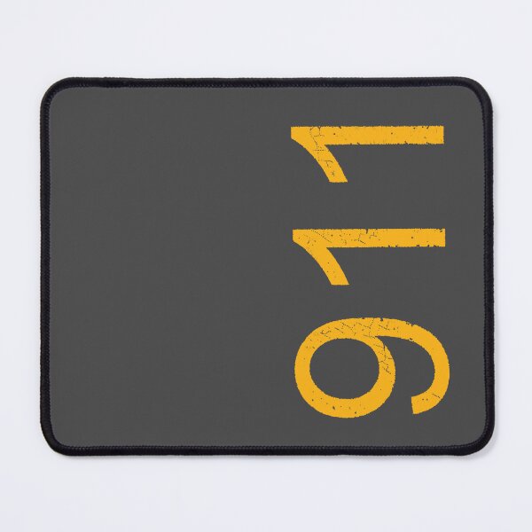 Item preview, Marking of parking spaces 911 -yellow numbers on asphalt designed and sold by marielhvc.