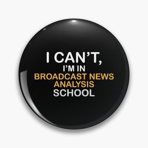 Item preview, Student Broadcast News Analyst designed and sold by NestaReign.
