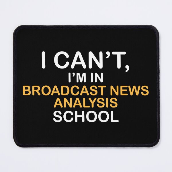 Item preview, Student Broadcast News Analyst designed and sold by NestaReign.