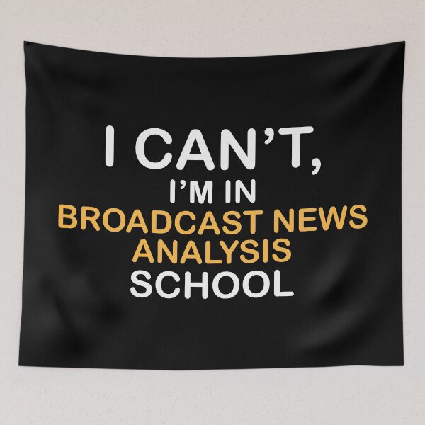 Item preview, Student Broadcast News Analyst designed and sold by NestaReign.