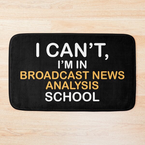 Item preview, Student Broadcast News Analyst designed and sold by NestaReign.