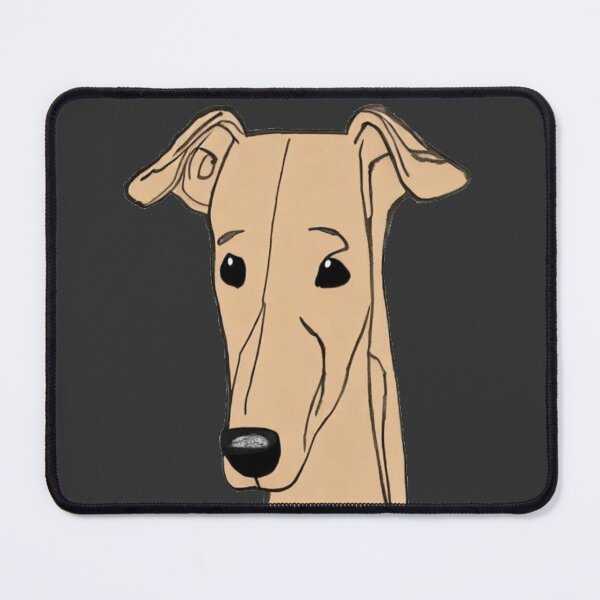 Item preview, Curious Sighthound designed and sold by ODINDISA.