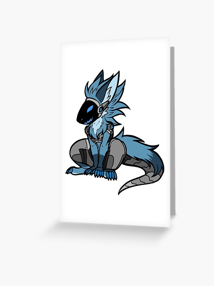 Protogen Mask | Greeting Card