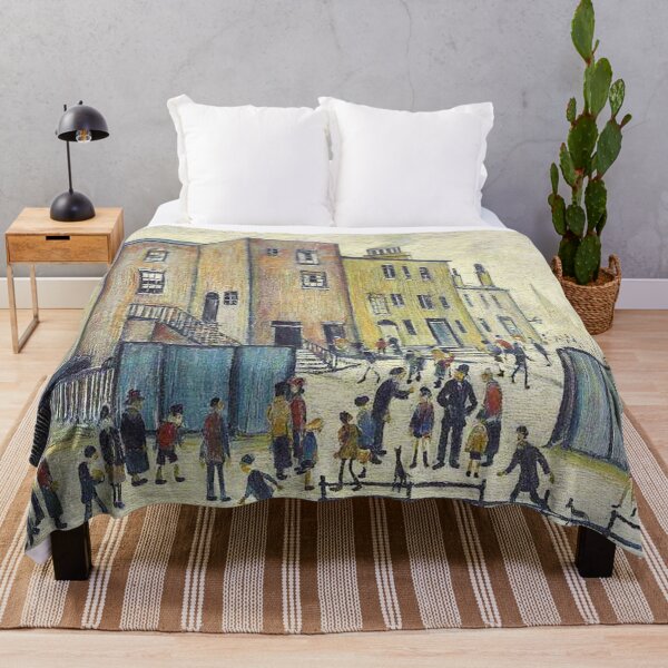 Lowry Throw Blankets for Sale Redbubble