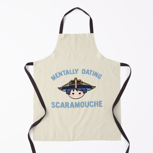 Item preview, Mentally dating Genshin Impact Scaramouche wanderer chibi head text | Morcaworks designed and sold by Morcawork.