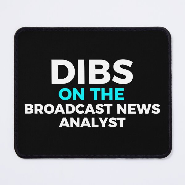 Item preview, Broadcast News Analyst Fun designed and sold by NestaReign.