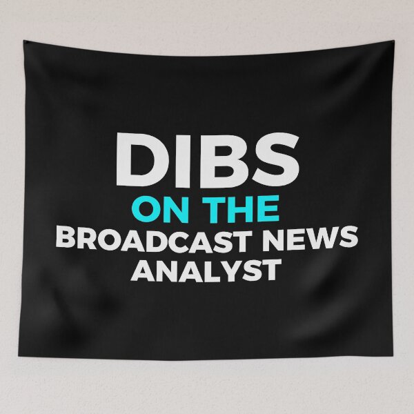 Item preview, Broadcast News Analyst Fun designed and sold by NestaReign.