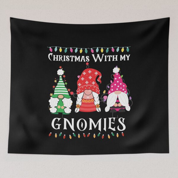 Item preview, Hanging With My Gnomies Funny Garden Gnome-Christmas Pajamas Family Matching designed and sold by zakibenj.