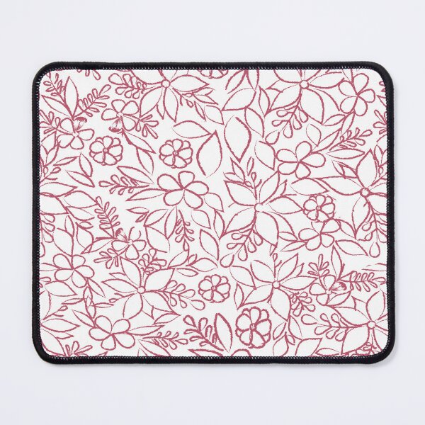 Item preview, White Background Viva Magenta Flowers designed and sold by PerlaDesignArt.