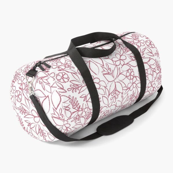 Item preview, White Background Viva Magenta Flowers designed and sold by PerlaDesignArt.