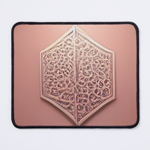 Item preview, pink mosaic and ancient Arab Islamic writing/ piece of art designed and sold by MaissaArt.