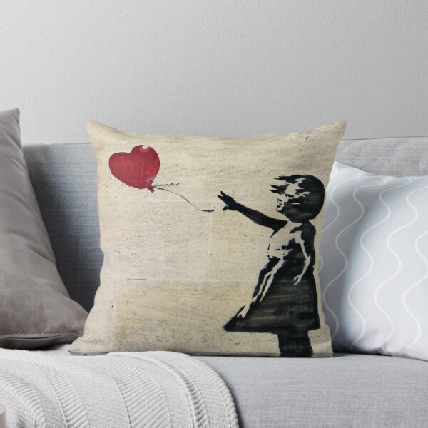 Aperçu de l'œuvre La fille de Banksy avec un ballon rouge III créée et vendue par zuluspice.