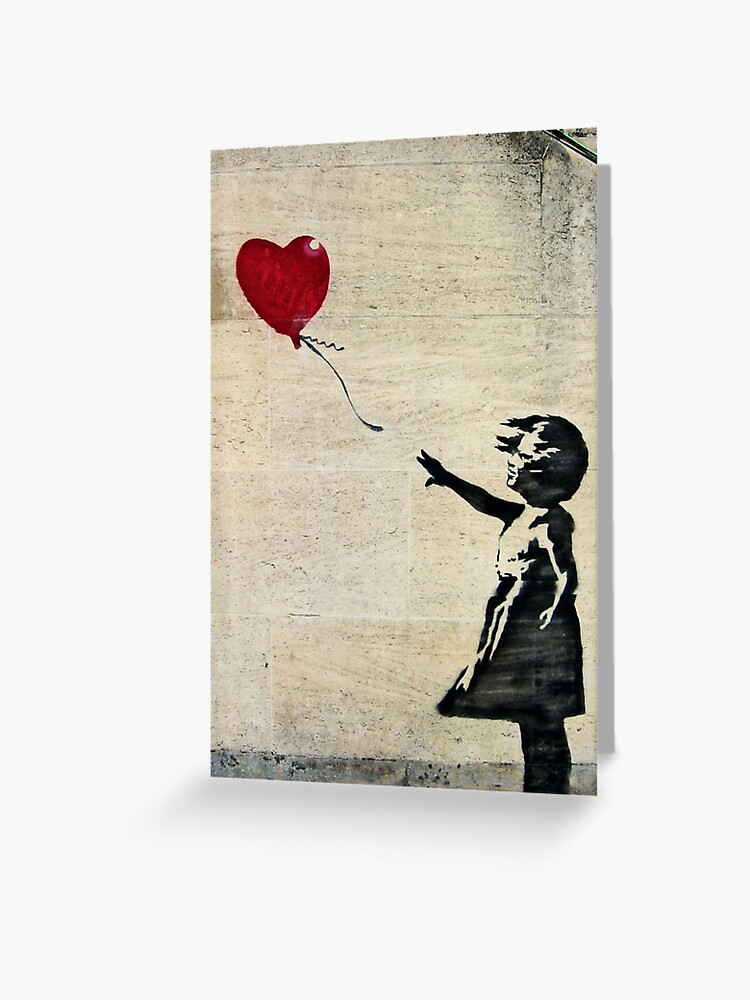 Red Balloon Valentine | Greeting Card Red Balloon Valentine | Greeting Card