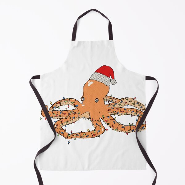 Item preview, Festive Octopus Christmas Card designed and sold by kcyk.
