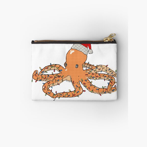 Item preview, Festive Octopus Christmas Card designed and sold by kcyk.