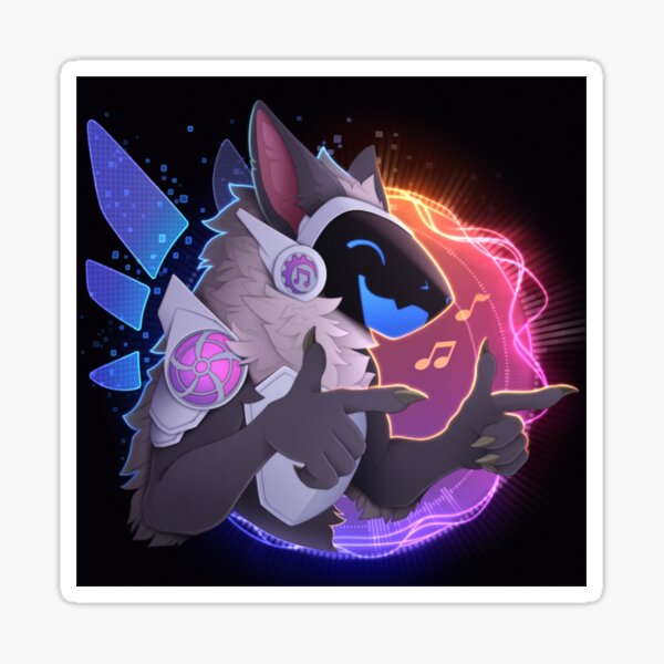 Protogen Sticker For Sale By Brannonernser Redbubble