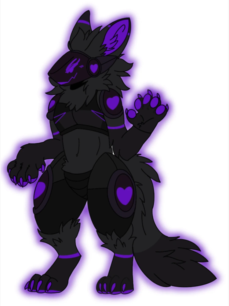 Doodle Love Protogens <3 Magnet for Sale by Fursumi