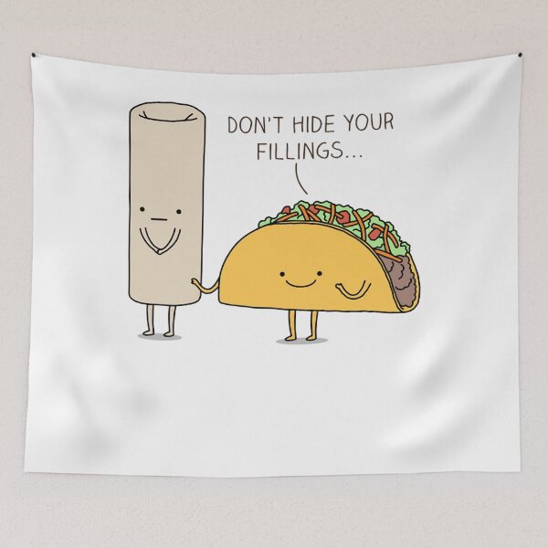 Item preview, Burrito or Taco designed and sold by NadineAlbert.