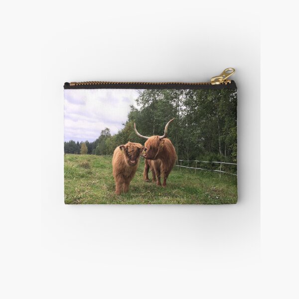 Item preview, Scottish Highland Cattle Cow and Calf 1520 designed and sold by SaarelaHighland.