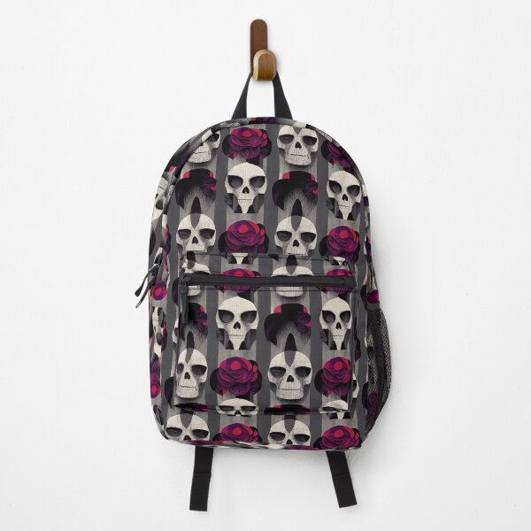 Item preview, Death in Flower, Gothic Motif of Roses and Skulls designed and sold by raulmaler.