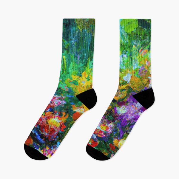 Item preview, Flower Garden Monet designed and sold by maniacfitness.