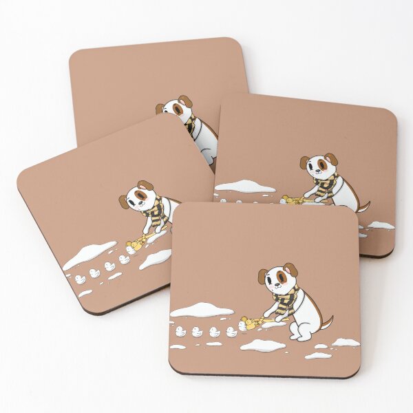 Item preview, Snow ducks  designed and sold by Purplepugprints.