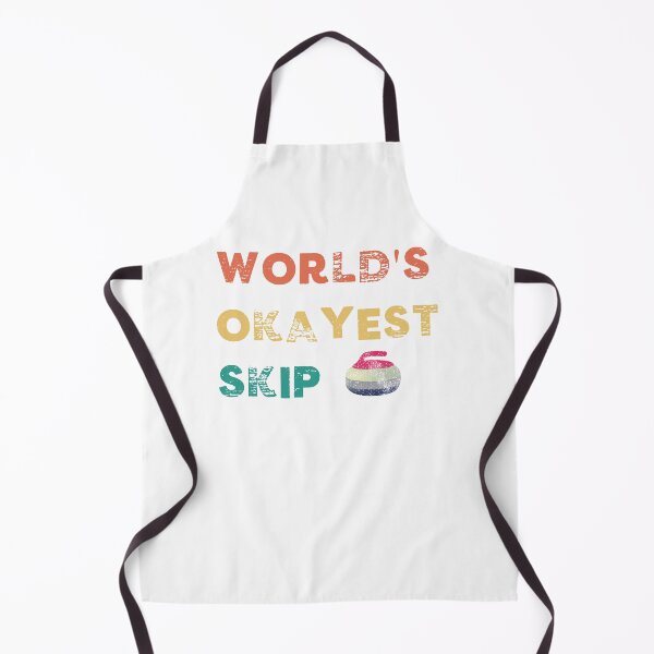 Item preview, World's Okayest Skip Funny Curling Captain Curler Stone designed and sold by gillys.