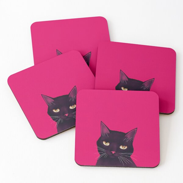 Item preview, Bombay cat on pink background designed and sold by AppleElf.