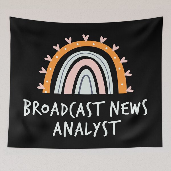 Item preview, Broadcast News Analyst Lovely designed and sold by NestaReign.