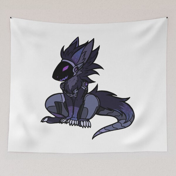 Item preview, Galaxy protogen Sticker designed and sold by AmosConn.