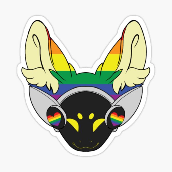 Item preview, Gay Pride Protogen designed and sold by AmosConn.