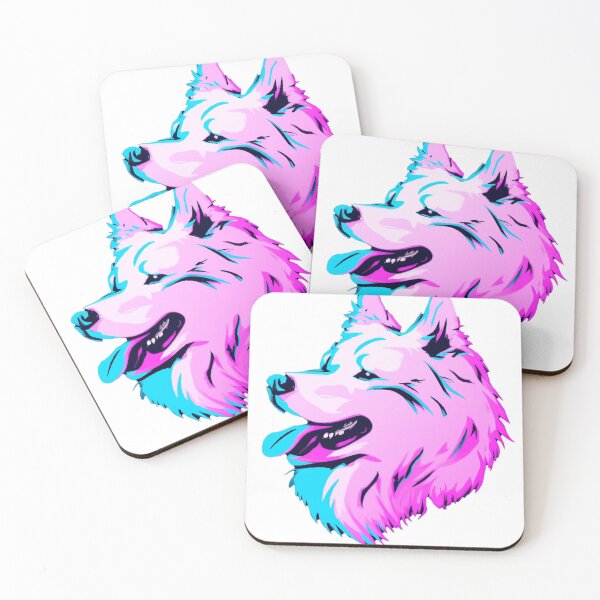 Item preview, Samoyed Dog - Neon Light designed and sold by FashO-Box.