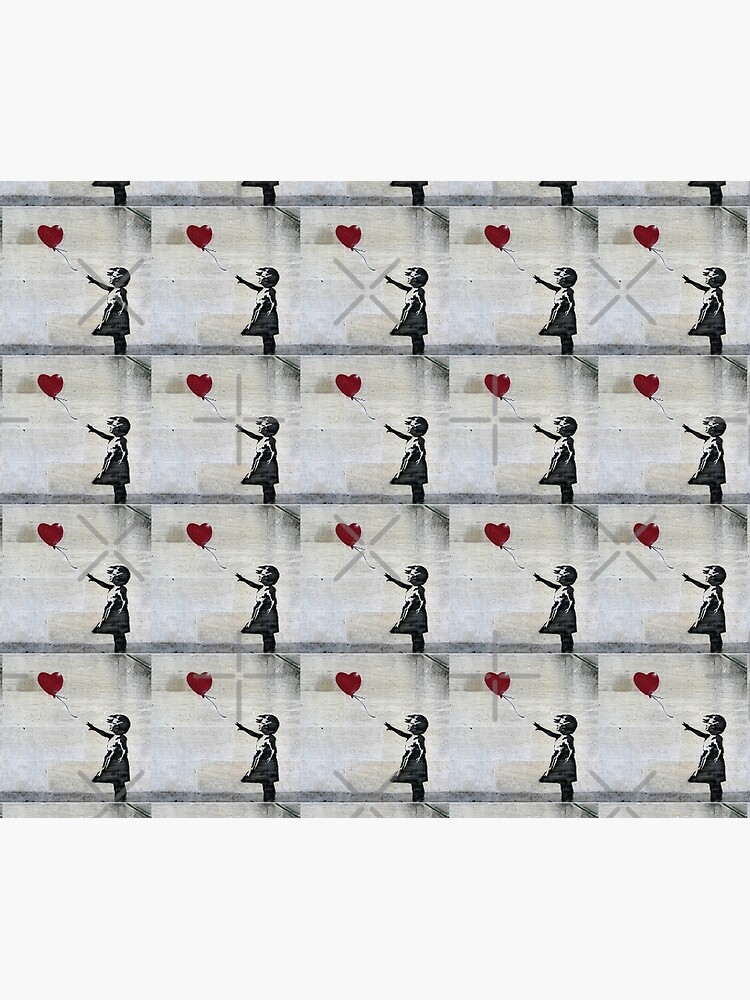 Banksy's Girl with a Red Balloon by zuluspice