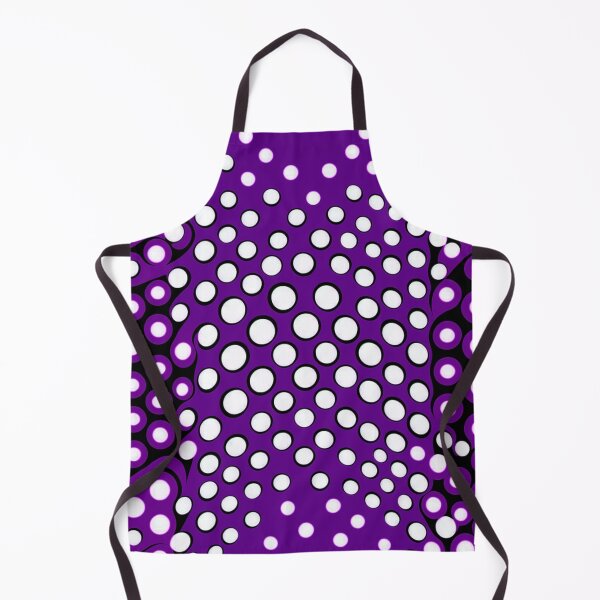 Item preview, Purple Purple pattern white dots background abstract Midcentury Modern designed and sold by RileyKyler.