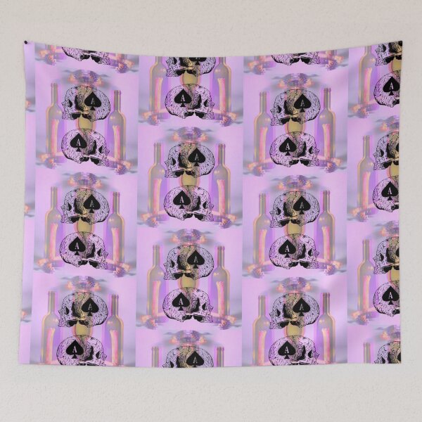 Item preview, Ace Of Spades Skull Psychadelic designed and sold by Jessie Duke.