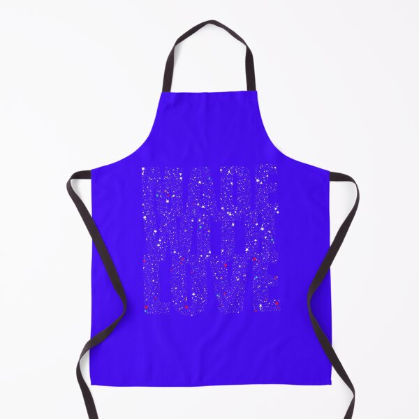 Item preview, Made With Love - printed image of sparkling text on indigo background designed and sold by JaReVa.