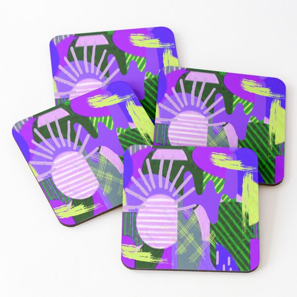 Item preview, Abstract Art, Abstraction, bold colorful abstract playful design inspired by nature designed and sold by Adri Barnard.