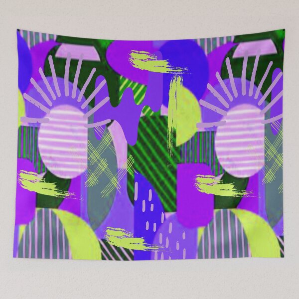 Item preview, Abstract Art, Abstraction, bold colorful abstract playful design inspired by nature designed and sold by Adri Barnard.