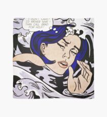 roy lichtenstein a drowning girl framed print Scarf