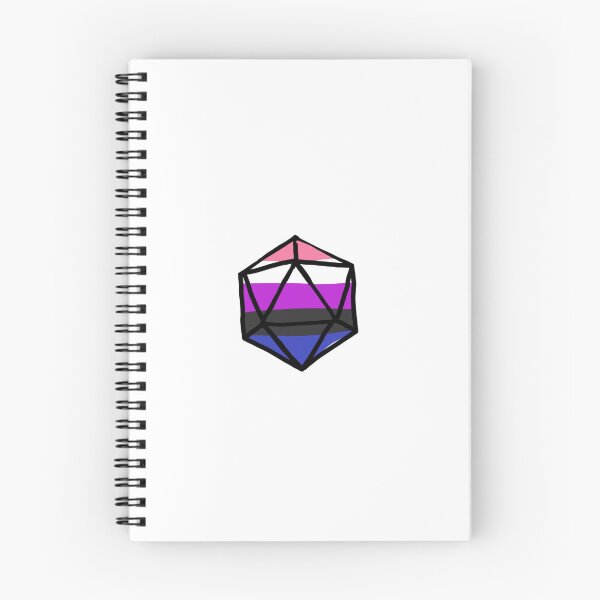 Item preview, Genderfluid D20 designed and sold by StaticHexa.