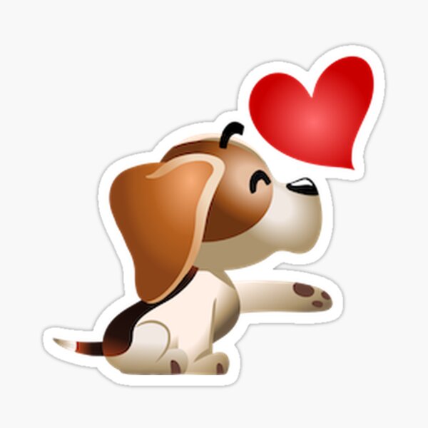 Puppy Love Stickers by Becca Bonneville