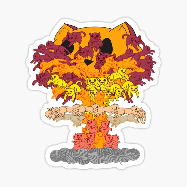 Cat-tastrophe Sticker