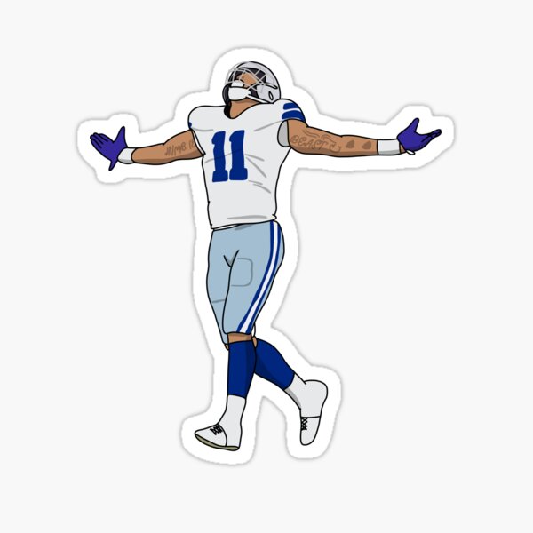 Micah PARSONS #11 Dallas Cowboys Fan RB Play Sticker Decal Bumper Car  Window 4