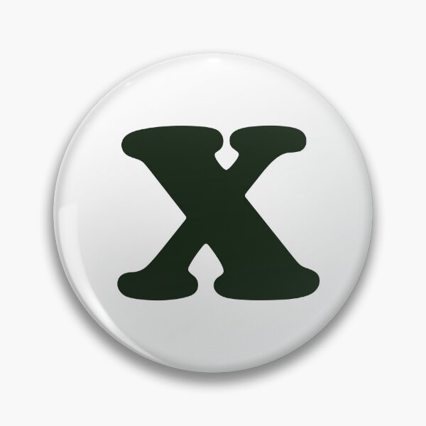 Item preview, Letter X, Initial X designed and sold by T-Caroline.
