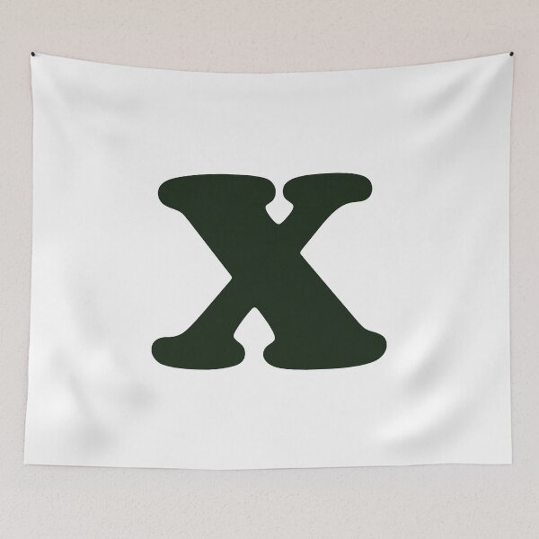 Item preview, Letter X, Initial X designed and sold by T-Caroline.