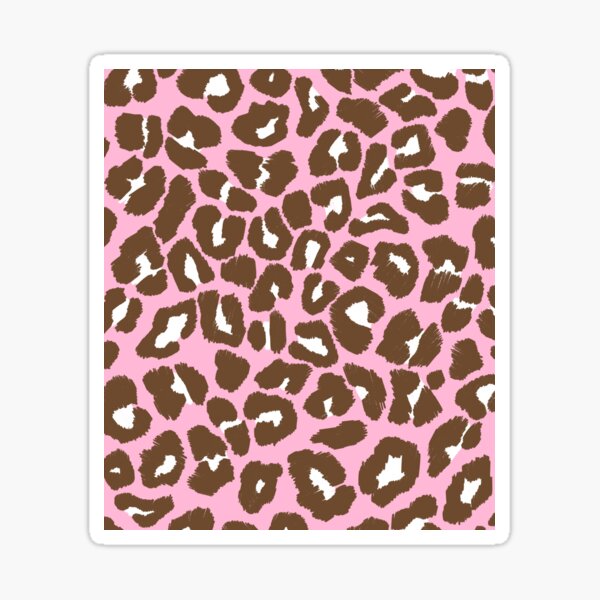 Leopard Print in Pastel Pink, Hot Pink and Fuchsia Wallpaper by mm